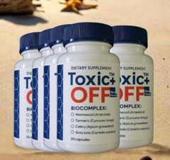 Toxic Off Body Vegan Detox Wormwood, Tumeric, Celery, Gotu Kola, 150 Capsules