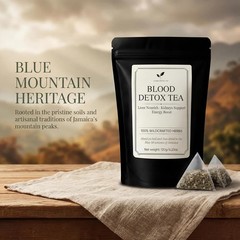 Jamaican Wildcrafted Garden Blood Detox Tea, Healing Herbs includes Guaco, Bu…
