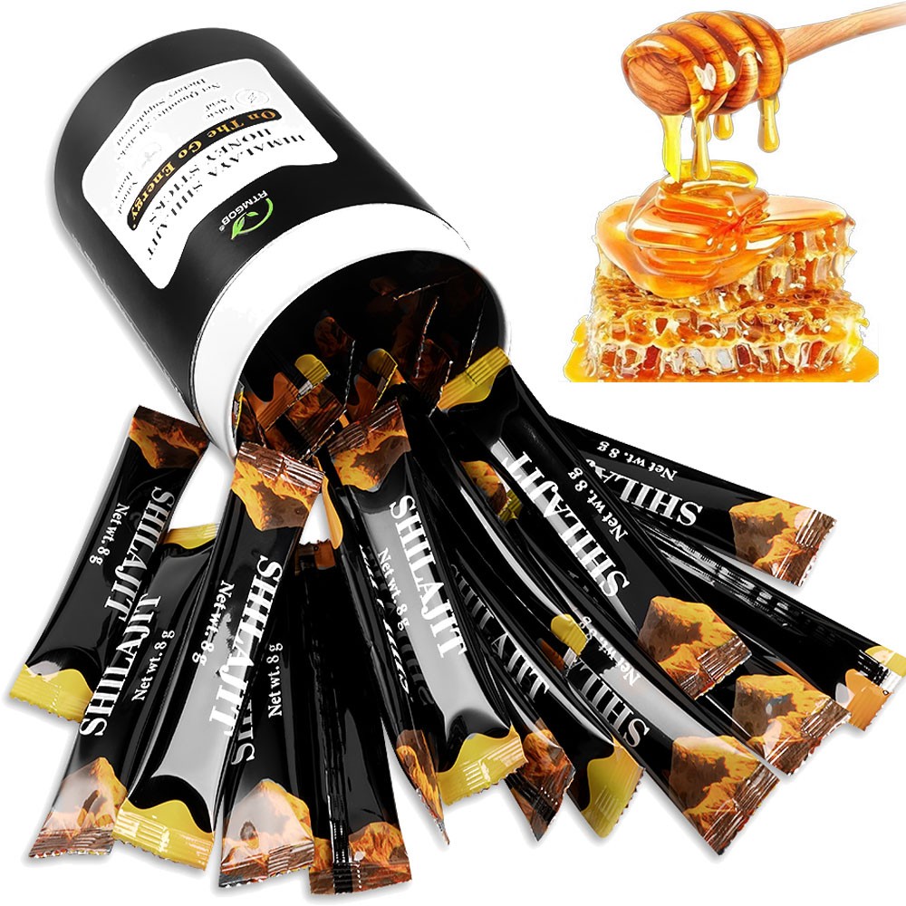 Better Alt Pure Himalayan Shilajit Sticks with 30sticks Honey, Naturally Sweeter