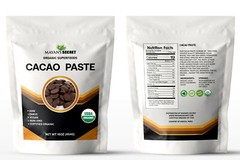 Cacao Paste Wafers 1 lb Raw Vegan USDA Certified Organic
