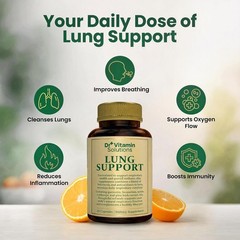 Lung Detox for Smokers, Mullein Leaf Extract, 30 Vegan Capsules