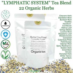 Natural LYMPH TEA REMEDY – Lymphatic System, Lymph Nodes, Lymphatic Organs Detox