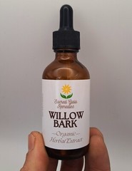 Willow Bark Tincture/Extract, Salix Alba, Highest Quality,Organic Herbal Extract