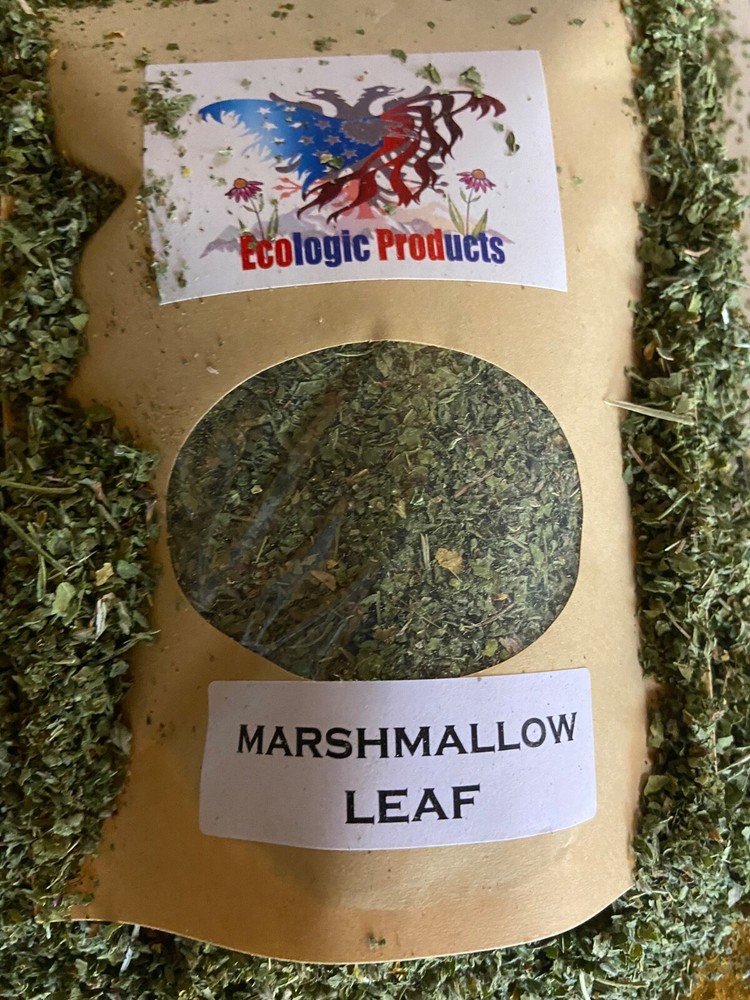 MarshMallow Leaves 1 – 32 oz. Dried, Free Shipp. Natural Wild Harvested Europe