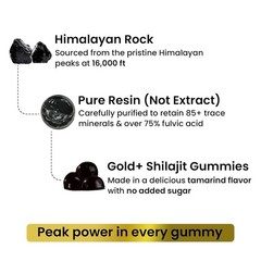 Better Alt Gold+ Shilajit Gummies | with Ashwagandha, Safed Musli,Shilajit Re…