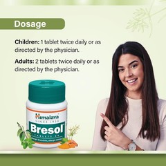 Himalaya Bresol Tablets 60 Tabs