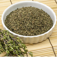 Organic Thyme Leaf Natural Herb Dried Cut 28.3g | 1 OZ Culinary & Medicinal Aid