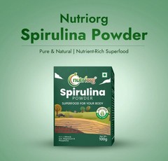 Premium Spirulina Powder 100g | 100% Pure | Daily Superfood Supplement