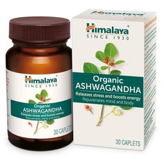 Himalaya ASHWAGANDHA 60 Tablet Pure Herbal 100% Vegeterian Botonical EXP 2028