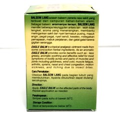 Balsem Lang Muscular Balm Ointment Neck Muscle Joint Pain Relief (Eagle Balm)
