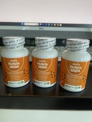 3 Unopened Bottles – Papaya Seeds Maximum Potency