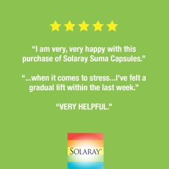Solaray Suma Root 500mg | Non-GMO & Vegan | 100 VegCaps