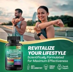 Dynamic Vitality Bundle – Sea Moss Multivitamin & Shilajit Power Combo US