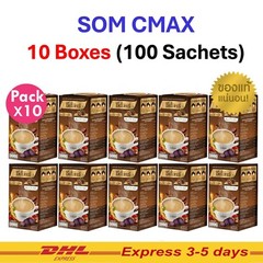 10x Cmax Instant coffee maintain healthy Herbal Cordyceps Ginseng 12 Sachets