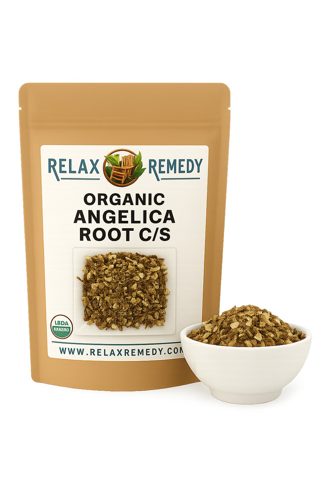 Angelica Root C/S – 100% Pure, Non-GMO Angelica Archangelica, Digestive