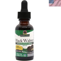Black Walnut Hull 2000 mg – Alcohol-Free Natural Cleanser for Digestive Health