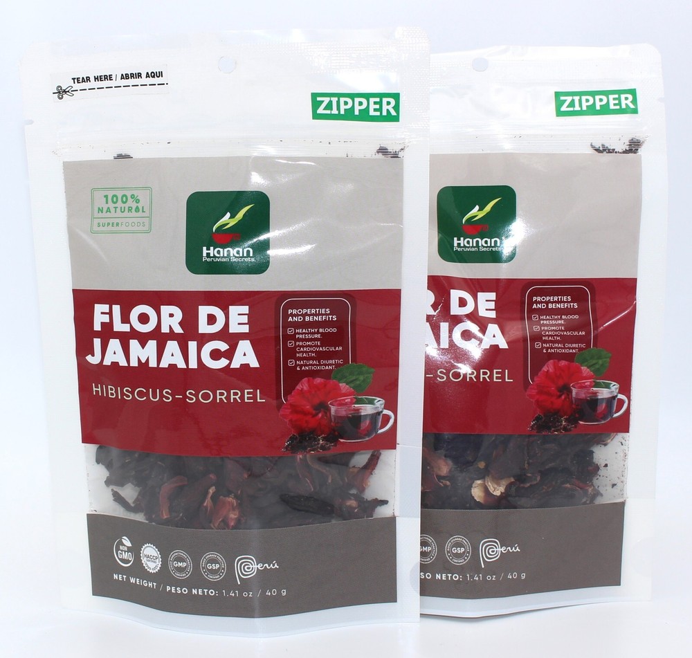 Flor de Jamaica (Hibiscus – Sorrel) 2 Bags