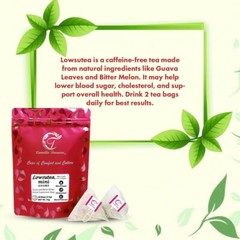 Lowsutea Mini. Manage Blood Sugar, Cholesterol & Blood Pressure Sugar Detox tea