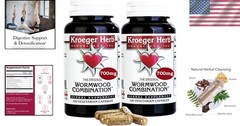 Wormwood Detox Cleanse Capsules – 200 Non-GMO for Liver & Gut Support