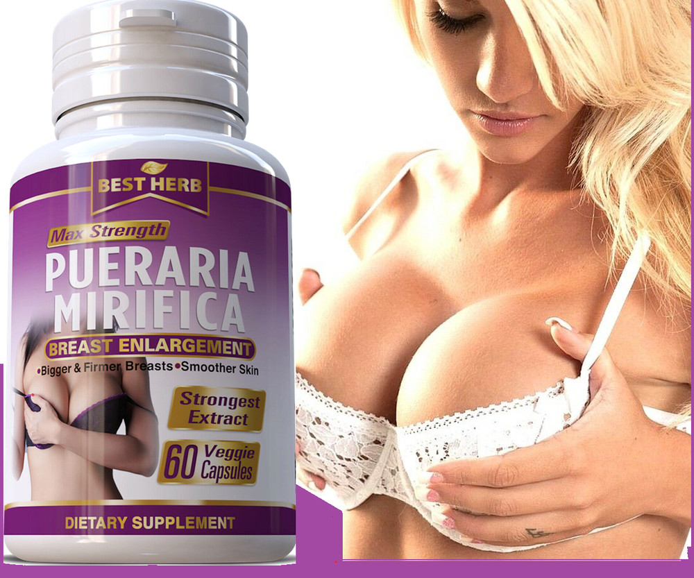 PURE PUERARIA MIRIFICA BREAST CAPSULES Bust- 60 PILLS