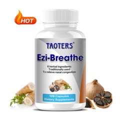 Ezi-Breathe Capsules – 6 Herbal Ingredients for Nasal Congestion Relief