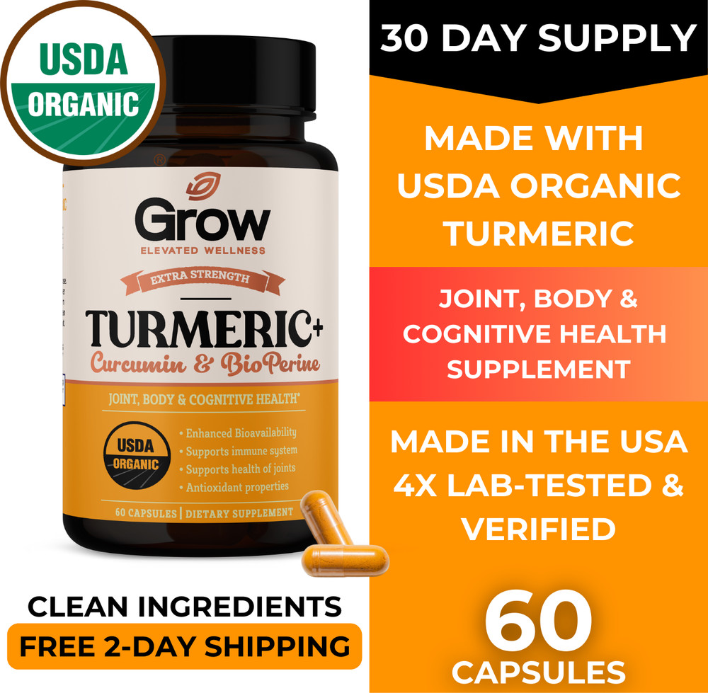 Turmeric Curcumin with Bioperine 2600mg High Absorption Triple Strength Capsules