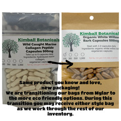 Organic Eyebright Extract Vegetarian Capsules 500mg, made fresh to order