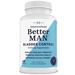 BetterMAN 3-in-1 Supplement – Improves Bladder Control* Prostate Health*