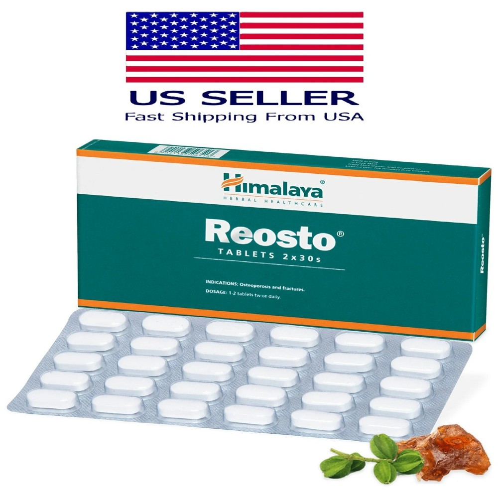 Reosto Himalaya 60 (2 X 30) Tablets USA Seller Free Shipping