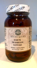Witches Kitchen Serene Mushroom Support – 60 Veggie Capsules