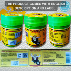 Traditional Thai Herbal Inhaler, Super Value Set!!! Big Size X 6 Jars