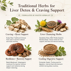 DRINKERS DETOX TEA – Detoxes the liver and reduces alcohol cravings.