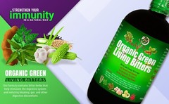 Green Living Bitters-Natural Remedy with Powerful Roots &Herbs-Detox Digestive