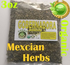  Gobernadora Tea Natural Hierbas Mexicanas 3oz Larrea tridentata Chaparral leaf 