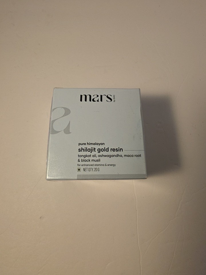 Mars by GNC Pure Himalayan Shilajit Gold Resin 20 Gm