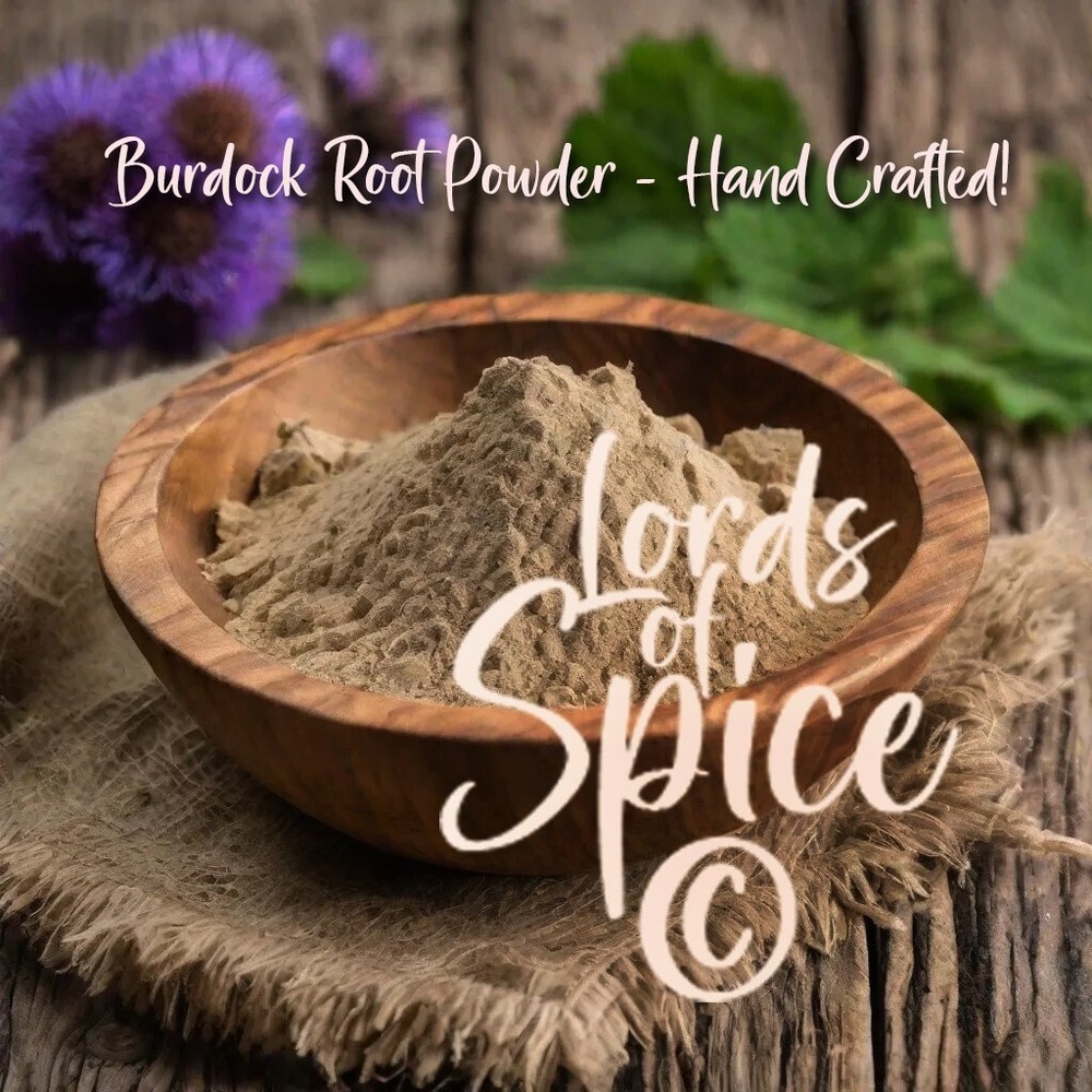 Burdock Root Powder ~ Arctium Lappa ~ Burdock Herb ~ Dr. Sebi – USA