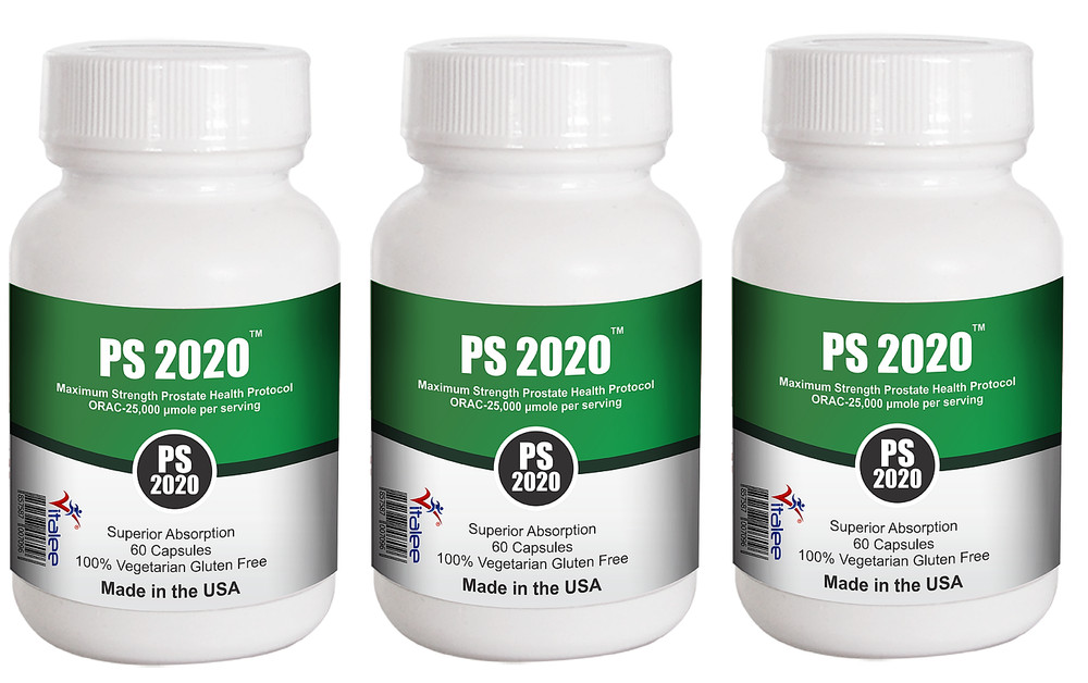 PS2020-Prostate BPH Supplement Economy Pack (Caps 3X 60ct)