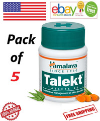 Himalaya TALEKT For Skin Care With Long Expiry 60 Tablet – Pack of 5 + Free Ship