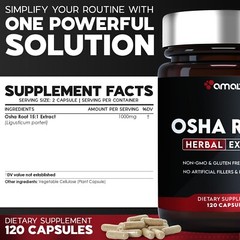Osha Root Extract 120 Capsules