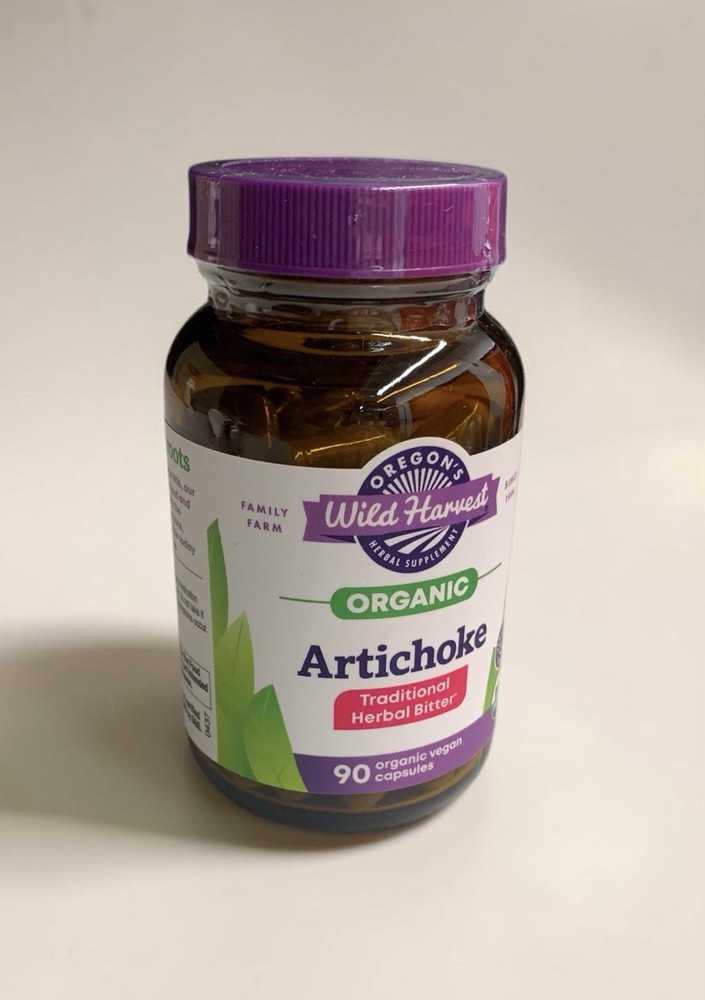 Oregon’s Wild Harvest Artichoke – 90 Vegan Herbal Supplement Capsules