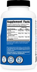Nutricost ZMA 490mg, 180 Capsules – Gluten Free, Non-GMO, High Quality
