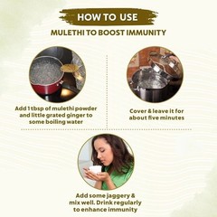 INDUS VALLEY 100% Natural Pure Mulethi Powder | Yashimadhu | Liquorice – 100g w7