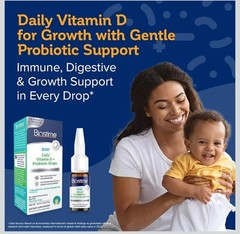 Biostime Baby Vitamin D & Colic Probiotic Drops for Newborns to 3 Years Old