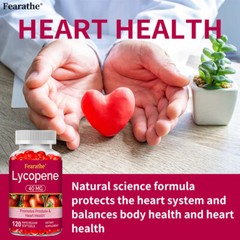 Lycopene Softgels 40mg High Protency Heart & Prostate Health Support