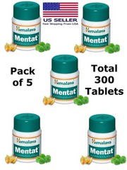 Mentat Himalaya 60 Tablets USA Seller Free Shipping (Pack Of 5)