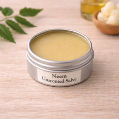 Neem balm, unscented, neem acne salve, neem eczema, psoriasis, assorted sizes