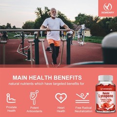 Reishi Lycopene 300mg – Anti-Aging, Anti-stress, Digestion and Prostate Health