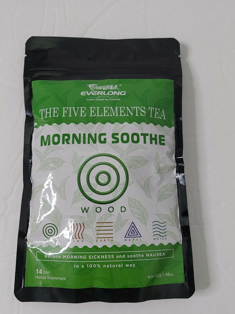 The Five Elements Tea Morning Soothe Everlong (Water) 14 day herbal supplement