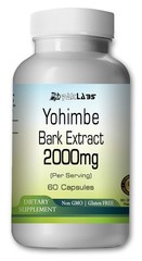Yohimbe Bark extract capsules 2000mg Serving- Fresh/.