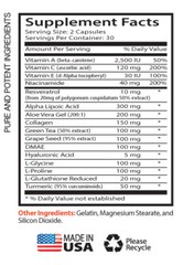 anti aging supplement – ANTI WRINKLE FORMULA 1395MG – skin care vitamins 1B